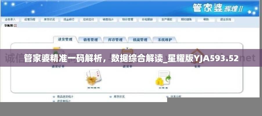 管家婆精准一码解析,数据综合解读_星耀版YJA593.52