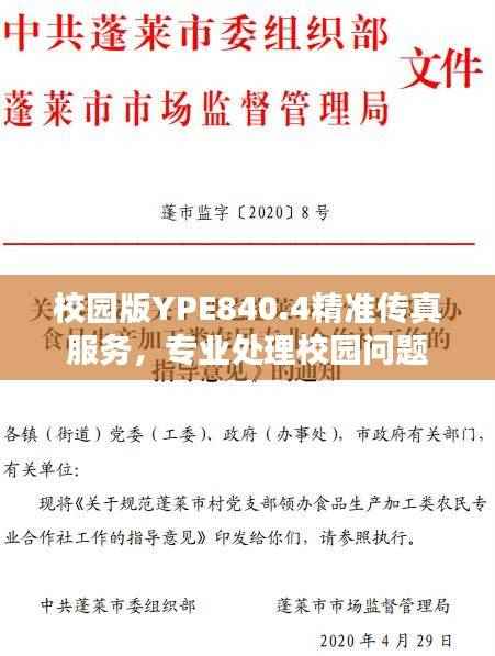 校园版YPE840.4精准传真服务,专业处理校园问题