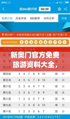 新奥门官方免费旅游资料大全,精准解读_精华版JYD633.85