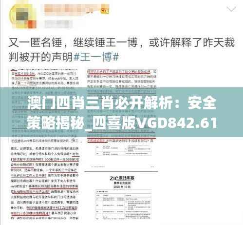 澳门四肖三肖必开解析:安全策略揭秘_四喜版VGD842.61