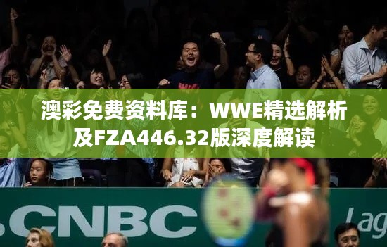 澳彩免费资料库:WWE精选解析及FZA446.32版深度解读