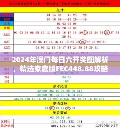 2024年澳门每日六开奖图解析,精选家庭版FEC448.88攻略