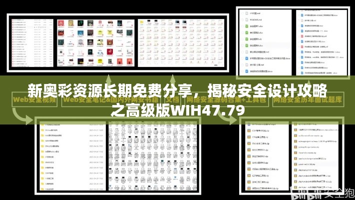 新奥彩资源长期免费分享,揭秘安全设计攻略之高级版WIH47.79