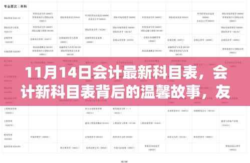会计新科目表背后的故事,友情、家庭与爱