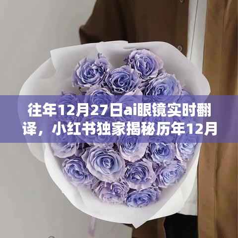 历年12月27日AI眼镜实时翻译揭秘，小红书独家呈现