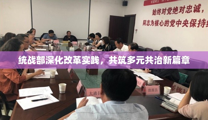 统战部深化改革实践,共筑多元共治新篇章