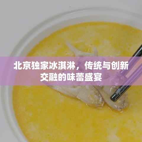 北京独家冰淇淋,传统与创新交融的味蕾盛宴