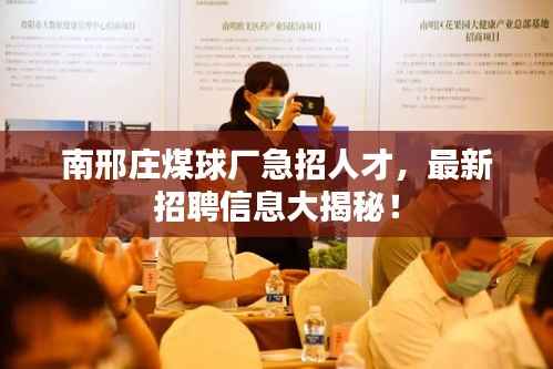 南邢庄煤球厂急招人才,最新招聘信息大揭秘!